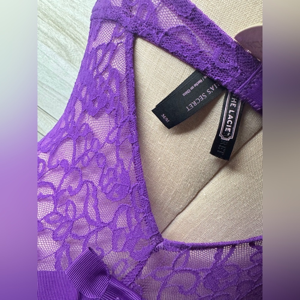 Victorias Secret Lacie Lingerie. Size Medium. New with tags. Ruffle back accents - Picture 4 of 6